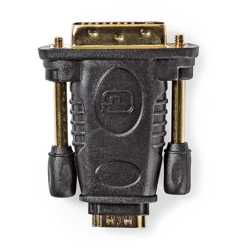 NEDIS adaptér DVI - HDMI/ konektory DVI zástrčka - HDMI zásuvka/ černý/ box