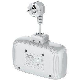 COLORWAY Prodlužovací napájecí přívod/ 2x Schuko/ 3x USB-A/ 1x USB-C / kabel 2,5cm