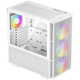 DEEPCOOL skříň CH560 / MidT/ 3x140 a 120mm ARGB fan / USB 3.0 / tvrzené sklo / bílá