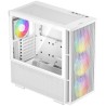 DEEPCOOL skříň CH560 / MidT/ 3x140 a 120mm ARGB fan / USB 3.0 / tvrzené sklo / bílá