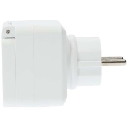 NEDIS chytrá zásuvka/ venkovní/ 16A/ Zigbee 3.0/ francouzský typ E/ IP44/ měřič výkonu/ Android/ iOS/ Nedis® SmartLife