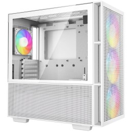 DEEPCOOL skříň CH560 / MidT/ 3x140 a 120mm ARGB fan / USB 3.0 / tvrzené sklo / bílá