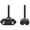 NEDIS napájecí kabel 230V pro adaptéry/ přípojný/ Euro zástrčka/ konektor IEC-320-C7/ dvoulinka/ černý/ bulk/ 3m