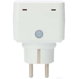 NEDIS chytrá zásuvka/ venkovní/ 16A/ Zigbee 3.0/ francouzský typ E/ IP44/ měřič výkonu/ Android/ iOS/ Nedis® SmartLife