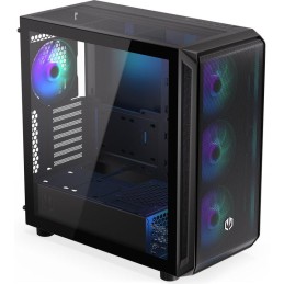 Endorfy skříň Arx 700 ARGB / ATX / 4x 140 ARGB fan (až 8 fans) / 2x USB / USB-C / mesh p. / tvrzené sklo / černá
