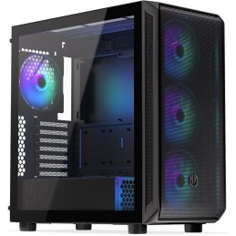 Endorfy skříň Arx 700 ARGB / ATX / 4x 140 ARGB fan (až 8 fans) / 2x USB / USB-C / mesh p. / tvrzené sklo / černá