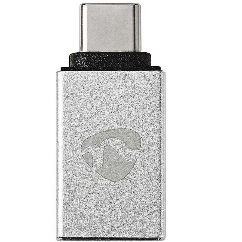 NEDIS PROFIGOLD USB-C/USB 3.2 Gen 1 adaptér/ USB-C zástrčka - USB-A zásuvka/ hliník/ stříbrný/ BOX