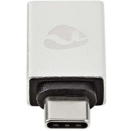 NEDIS PROFIGOLD USB-C/USB 3.2 Gen 1 adaptér/ USB-C zástrčka - USB-A zásuvka/ hliník/ stříbrný/ BOX