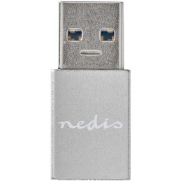 NEDIS PROFIGOLD USB-A/USB 3.2 Gen 1 adaptér/ USB-A zástrčka - USB-C zásuvka/ hliník/ stříbrný/ BOX