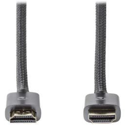 NEDIS PROFIGOLD Ultra High Speed HDMI 2.1 kabel/ 8K@60H/ zlacené konektory HDMI-HDMI/ bavlna/ antracit/ BOX/ 2m