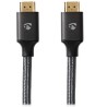 NEDIS PROFIGOLD Ultra High Speed HDMI 2.1 Kabel/ 8K@60H/ vergoldete HDMI-HDMI-Anschlüsse/ Baumwolle/ Anthrazit/ BOX/ 5m