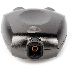 NEDIS PROFIGOLD Toslink adaptér/ Toslink zásuvka - 2x Toslink zásuvka/ rozbočovač/ hliník/ šedý/ BOX