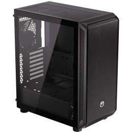 Endorfy skříň Arx 500 Air / ATX / 5 x 140 fan (až 7 fans) / 2xUSB-A / USB-C / tvrzené sklo  / mesh panel /  černá