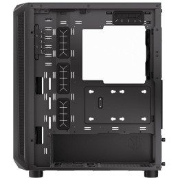 Endorfy skříň Arx 500 Air / ATX / 5 x 140 fan (až 7 fans) / 2xUSB-A / USB-C / tvrzené sklo  / mesh panel /  černá