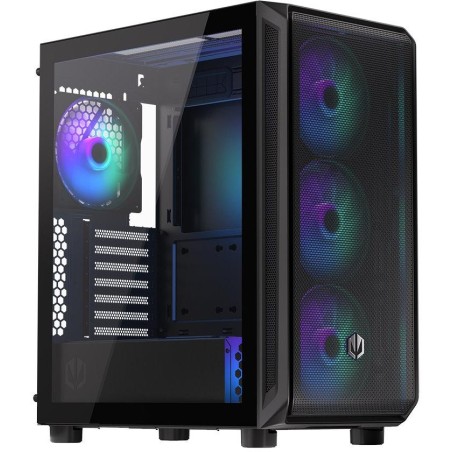 Endorfy skříň Arx 500 ARGB / ATX / 4 x 140 ARGB fan (až 7 fans) / 2xUSB-A / USB-C / tvrzené sklo  / mesh panel /  černá