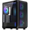 Endorfy skriňa Arx 500 ARGB / ATX / 4 x 140 ARGB fan (až 7 fans) / 2xUSB-A / USB-C / tvrdené sklo / mesh panel / čierna