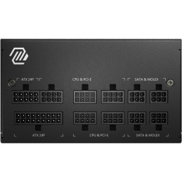 MSI zdroj MAG A650GL/ 650W/ ATX/ akt. PFC/ 7 let celk. záruka/ 120mm fan/ modulární kabeláž/ 80PLUS Gold