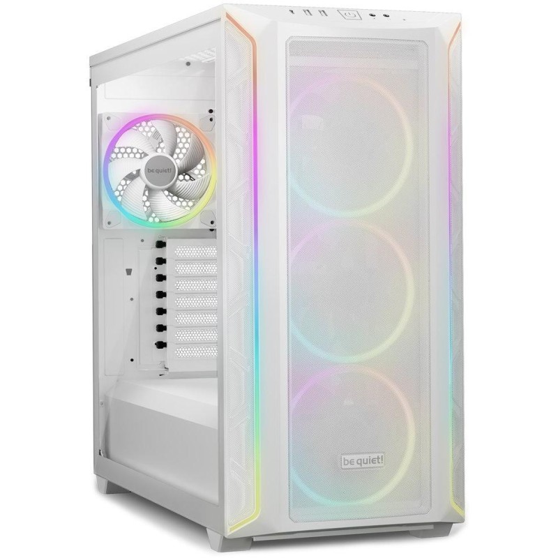 Be quiet! skříň SHADOW BASE 800FX / ARGB / 4x140mm ARGB fan / USB-C / 2xUSB 3.0 / tvrzené  sklo / bílá