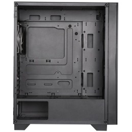 BitFenix skříň Flow FRGB/ ATX / 4x120mm FRGB fan / 2xUSB 3.0  / tvrzené sklo / černá