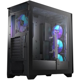 MSI skříň MPG GUNGNIR 300R AIRFLOW/ bez zdroje/ levé temperované sklo/ 4x 120 mm A-RGB fan/ 1x USB-C/ 2x USB3.2/ černá