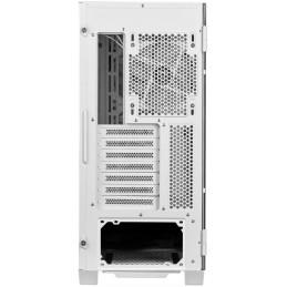 MSI skříň MPG VELOX 100R WHITE/ bez zdroje/ levé temperované sklo/ 4x ARGB 120 mm fan/ 1x USB3.1 Type-C/ 2x USB3.0/ bílá