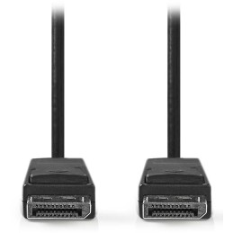 NEDIS kabel DisplayPort/ zástrčka DisplayPort - zástrčka Displayport/ 4K/ černý/ bulk/ 3m