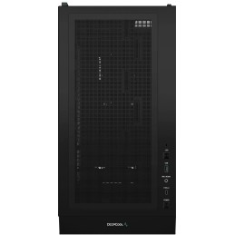 DEEPCOOL skříň CH560 Digital / MidT/ 3x140 a 120mm ARGB fan / USB 3.0 / USB-C/ tvrzené sklo / digitální displej / černá