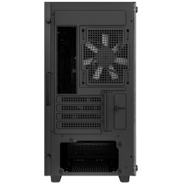 DEEPCOOL skříň CC360 ARGB / MicroATX / 3x120 ARGB fan / USB 2.0 / USB 3.0 / tvrzené sklo / černá