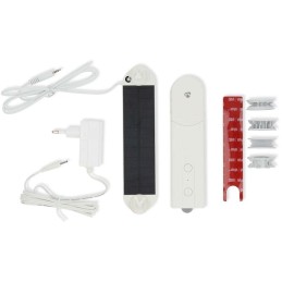 NEDIS chytrý motor (robot) se závěsem/ kabelový systém/ panelové závěsy/ římské rolety/ napájení z USB/ 2000 mAh/ BT/ bí