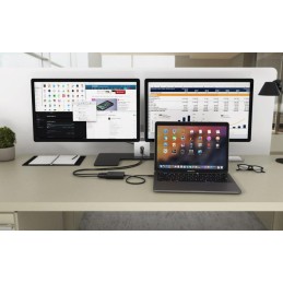 I-tec USB-C Dual 4K/60Hz (single 8K/30Hz) HDMI video adaptér