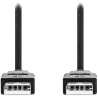 NEDIS USB 2.0 Kabel / USB-A Stecker - USB-A Stecker / Schwarz / Bulk / 1m