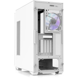 Zalman skříň Z10 Duo / ATX / 4x120 mm ARGB fan / 2xUSB 3.0 / USB-C / tvrzené sklo / bílá