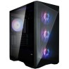Zalman skříň Z9 Iceberg black / Middle tower / ATX / 4x140mm fan ARGB / temperované sklo / černá
