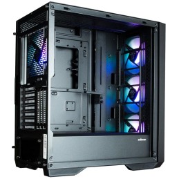 Zalman skříň Z9 Iceberg black / Middle tower / ATX / 4x140mm fan ARGB / temperované sklo / černá