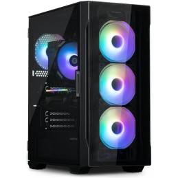 Zalman skříň I3 Neo / middle tower / ATX / 4x120 ARGB fan / 2xUSB 3.0 / 1xUSB 2.0 / skl. přední panel i bočnice / černá