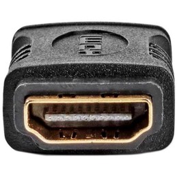 NEDIS adaptér HDMI/ zásuvka HDMI - zásuvka HDMI/ pozlacené konektory/ přímý/ černý/ box