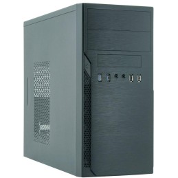 CHIEFTEC MiniT HO-12B / 2x USB 3.0 / 2x USB 2.0 / černá