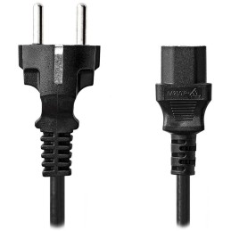 NEDIS napájecí kabel 230V/ přípojný 10A/ konektor IEC-320-C13/ přímá zástrčka Schuko/ černý/ bulk/ 3m