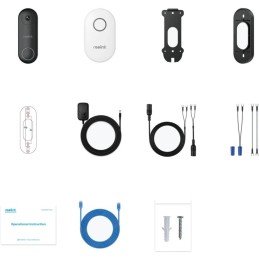 Reolink D340W 5MPx venkovní IP kamera jako videozvonek, 2560X1920, IP65, DualBand WiFi, audio