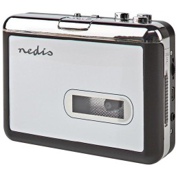 NEDIS kazetový převodník/ výstup 1x 3,5 mm/ 1x mini USB/ napájení z USB/ černý