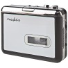 NEDIS cassette converter/ 1x 3.5 mm output/ 1x mini USB/ USB power supply/ black