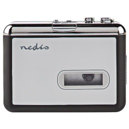 NEDIS kazetový převodník/ výstup 1x 3,5 mm/ 1x mini USB/ napájení z USB/ černý