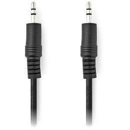 NEDIS stereo audio kabel s jackem/ zástrčka 3,5 mm - zástrčka 3,5 mm/ černý/ bulk/ 10m