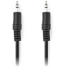 NEDIS stereo audio cable with jack/ 3.5 mm plug - 3.5 mm plug/ black/ bulk/ 10m