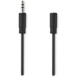 NEDIS prodlužovací stereo audio kabel s jackem/ zástrčka 3,5 mm - zásuvka 3,5 mm/ černý/ bulk/ 10m