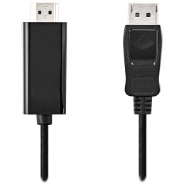 NEDIS kabel DisplayPort - HDMI/ zástrčka DisplayPort - zástrčka HDMI/ černý/ bulk/ 2m