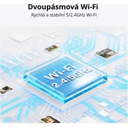 Reolink D340W 5MPx venkovní IP kamera jako videozvonek, 2560X1920, IP65, DualBand WiFi, audio