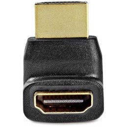 NEDIS adaptér HDMI/ konektor HDMI – zásuvka HDMI/ úhlový 270°/ černý/ box