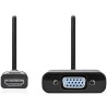 NEDIS HDMI Reduzierkabel / HDMI Stecker - VGA Buchse / Schwarz / Blister / 20cm