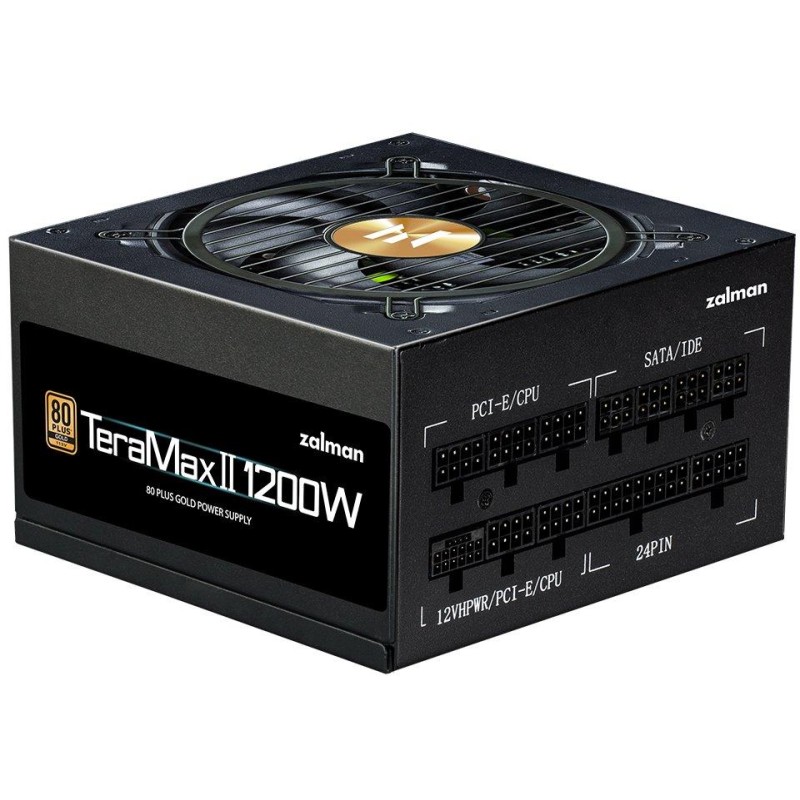 Zalman zdroj ZM1200-TMX2/ 1200W / ATX3.0 / active PFC / modulární / 80 Plus Gold